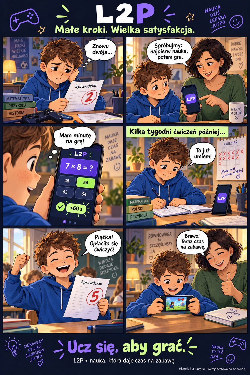 L2P komiks historia